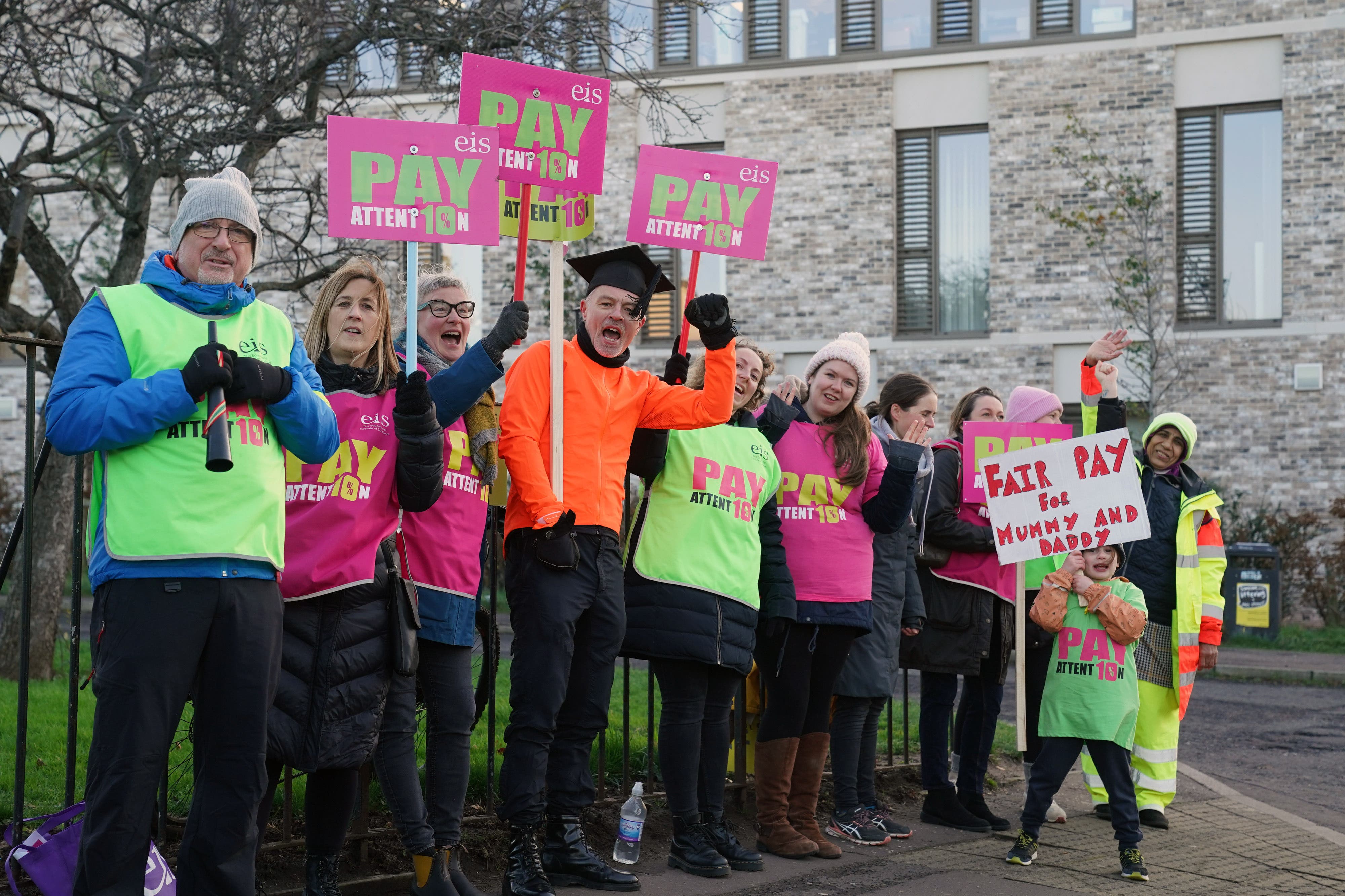teachers are on strike